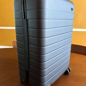 AWAY The Bigger Carry On JET BLACK Suitcase (BRAND NEW, NEVER USED)